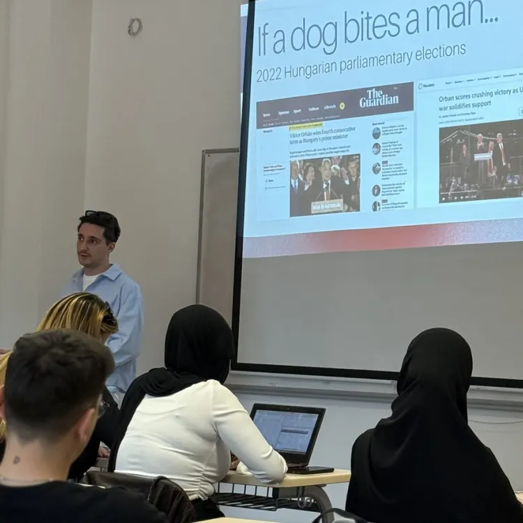 MAC ugostio Kerima Sefera na predavanju o društvenim mrežama i borbi za pažnju